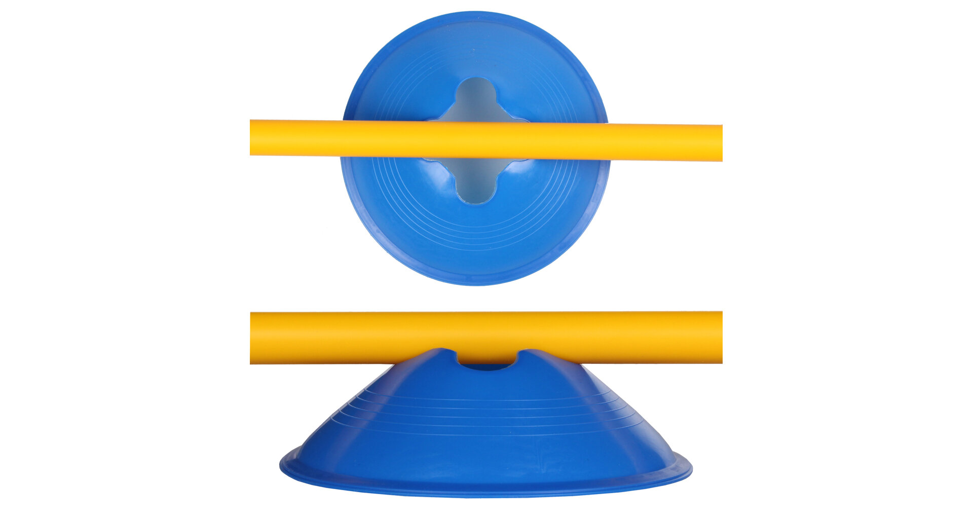 Disc vytyčovací mety, sada 4x8 ks