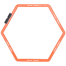 Agility Hex proskakovací šestiúhelník červená
