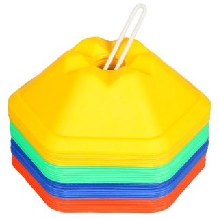 Hex Marker 2in mety sada 4x8 ks mix barev